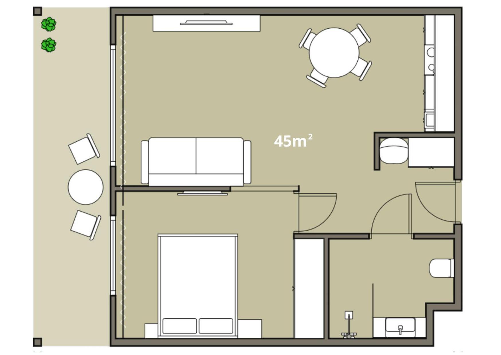 Ga Luxury Apartments M45 Красков Екстериор снимка